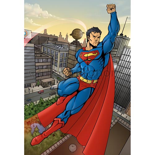 Superman T-shirts Iron On Transfers N4657 - Click Image to Close